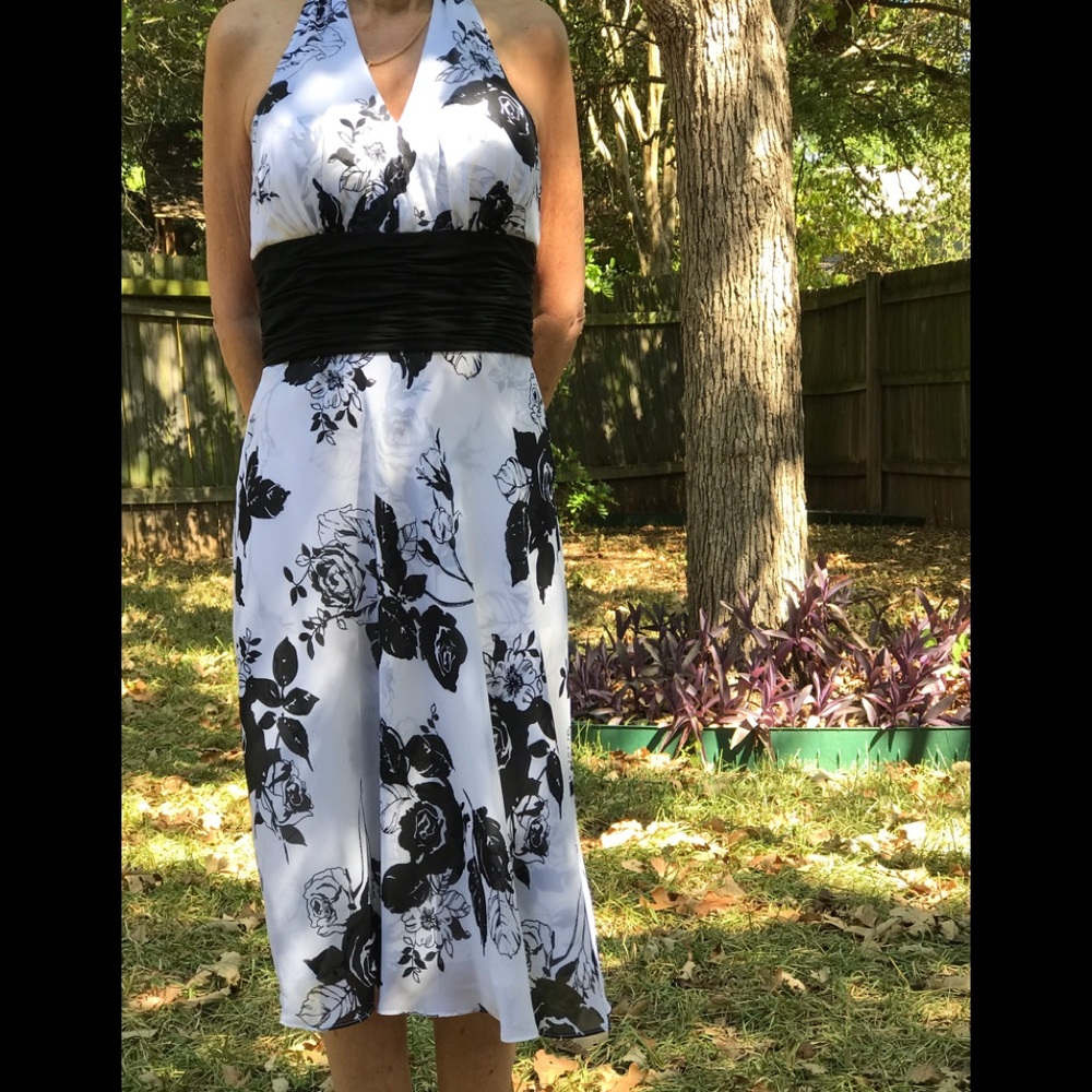 White House Black Market Halter Dress